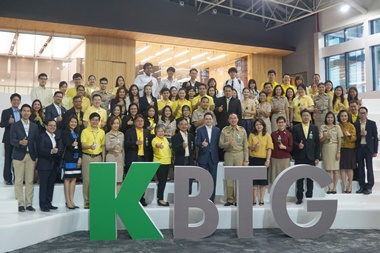 A courtesy visit to the Kasikorn Business - Technology Group (KBTG) 